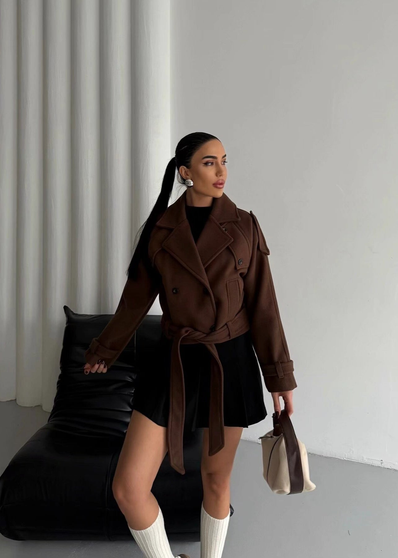 Luvik | Lyhennetty vyö-villatrenssi