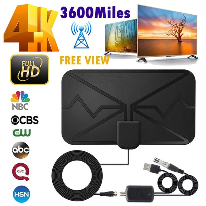 2023 oppgradering DIGITAL HDTV ANTENNE 4K | Luvikno