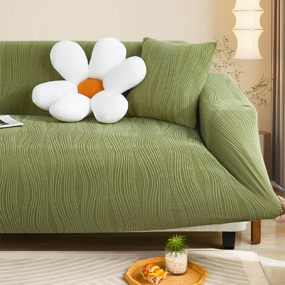 Jacquard Stretch Full-Cover Anti-scratch Sofa Deksel Myk Katt-vennlig | Luvikno