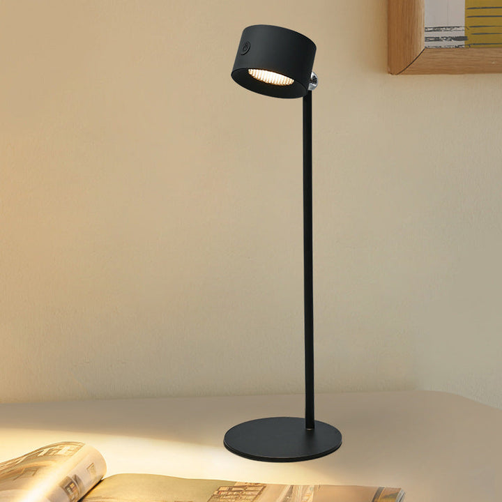 Berøringsfølsom LED bordlampe med magnetisk base. | Luvikno