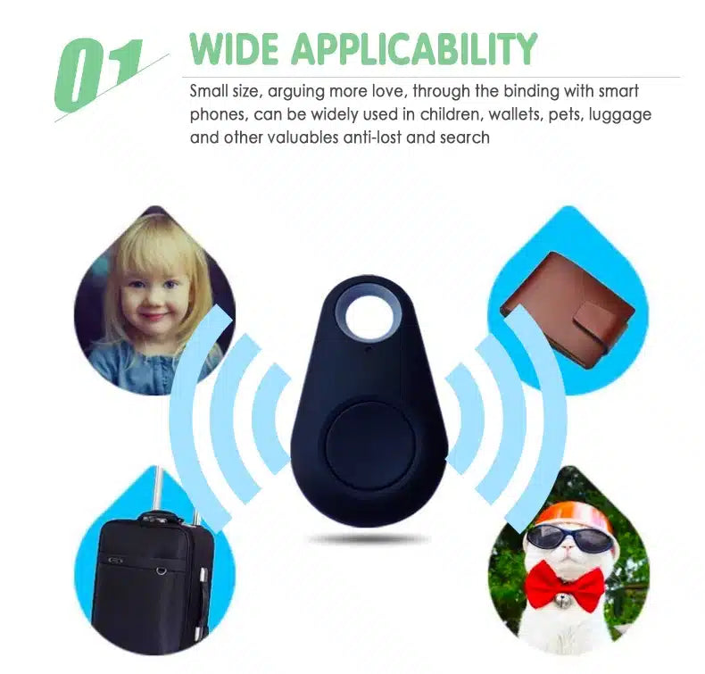 Bluetooth Nøkkel Finner iTag Tracker - for iPhone eller Android | Luvikno