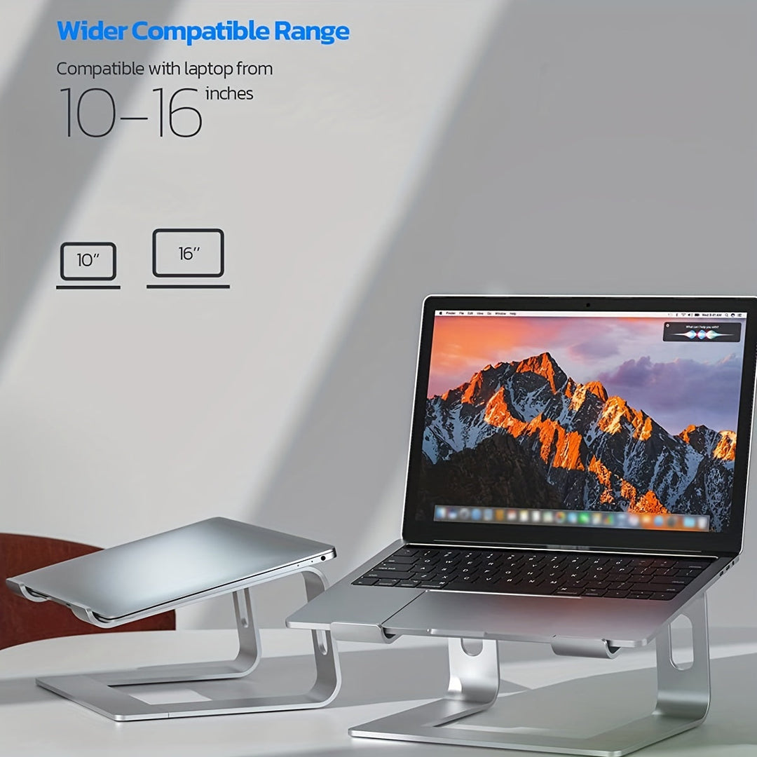 Aluminium Laptop Stativ – Ergonomisk og Ventilert | Luvikno