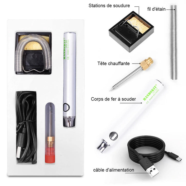 Portable Electric Loddestasjon Set Usb | Luvikno