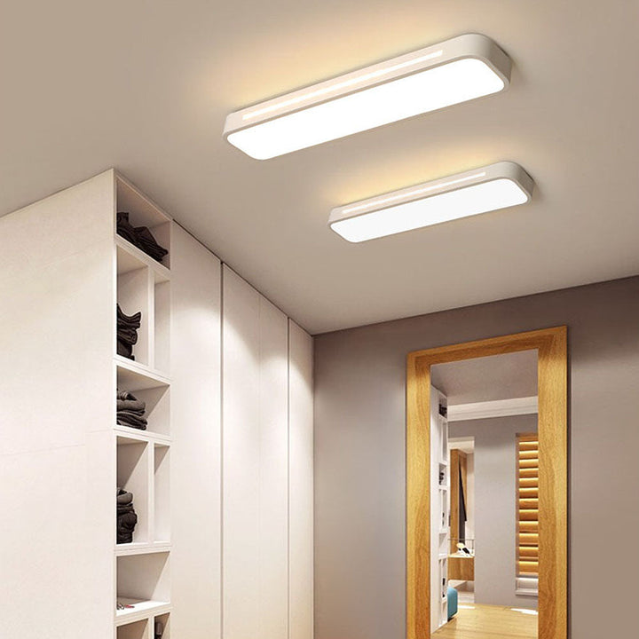 Nordisk Minimalistisk Lang LED Taklampe Luvikno