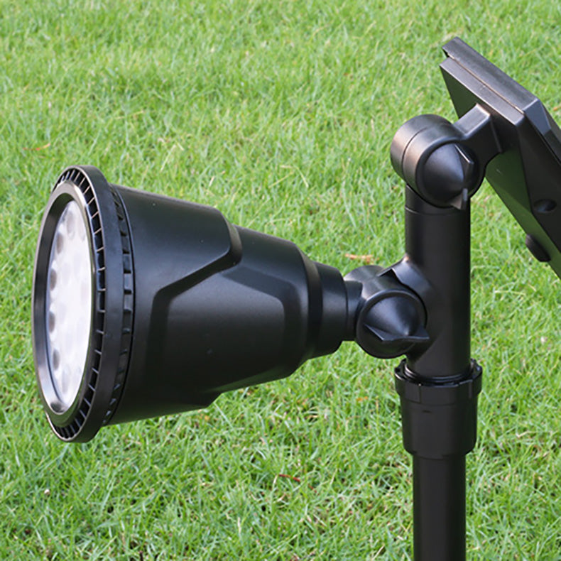 Moderne industriell ABS solvanntett LED spotlight hageinnsettingslys for utendørs patio | Luvikno