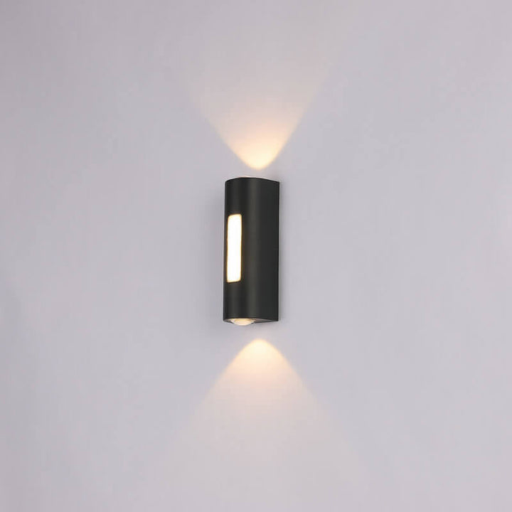 Moderne Minimalistisk Sylinderformet Design LED Utendørs Dekorativ Vegglampe | Luvikno