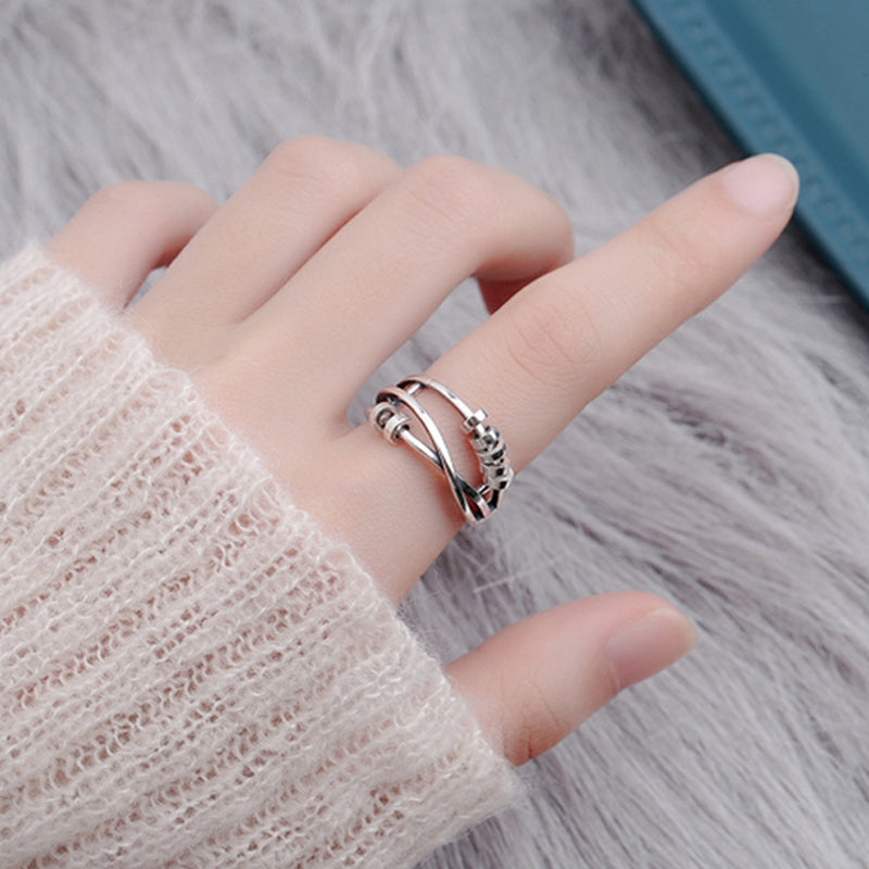 Angstlindrende Fidget Ring Luvikno