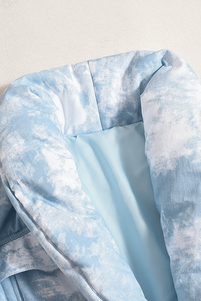 Luvik | Väri estoa lyhyt tilkkupussitakki