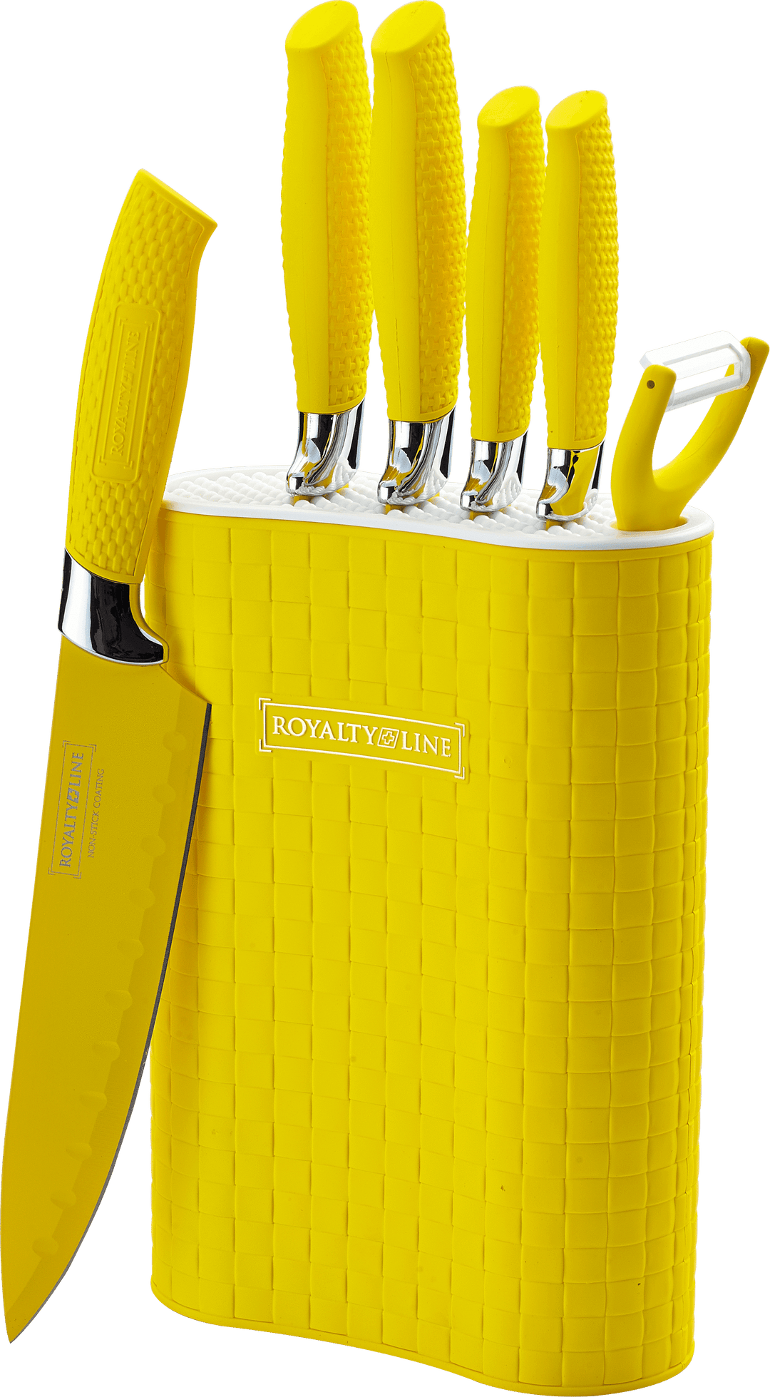 Knivsett fra Royalty Line (5 deler + skreller) | Luvikno