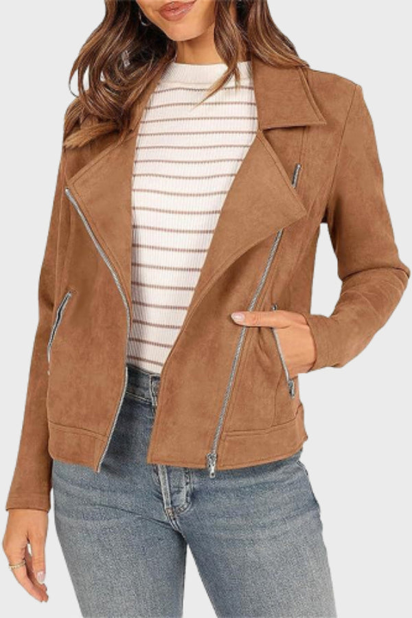 Luvik | Nukka Cropped Bikerjakke