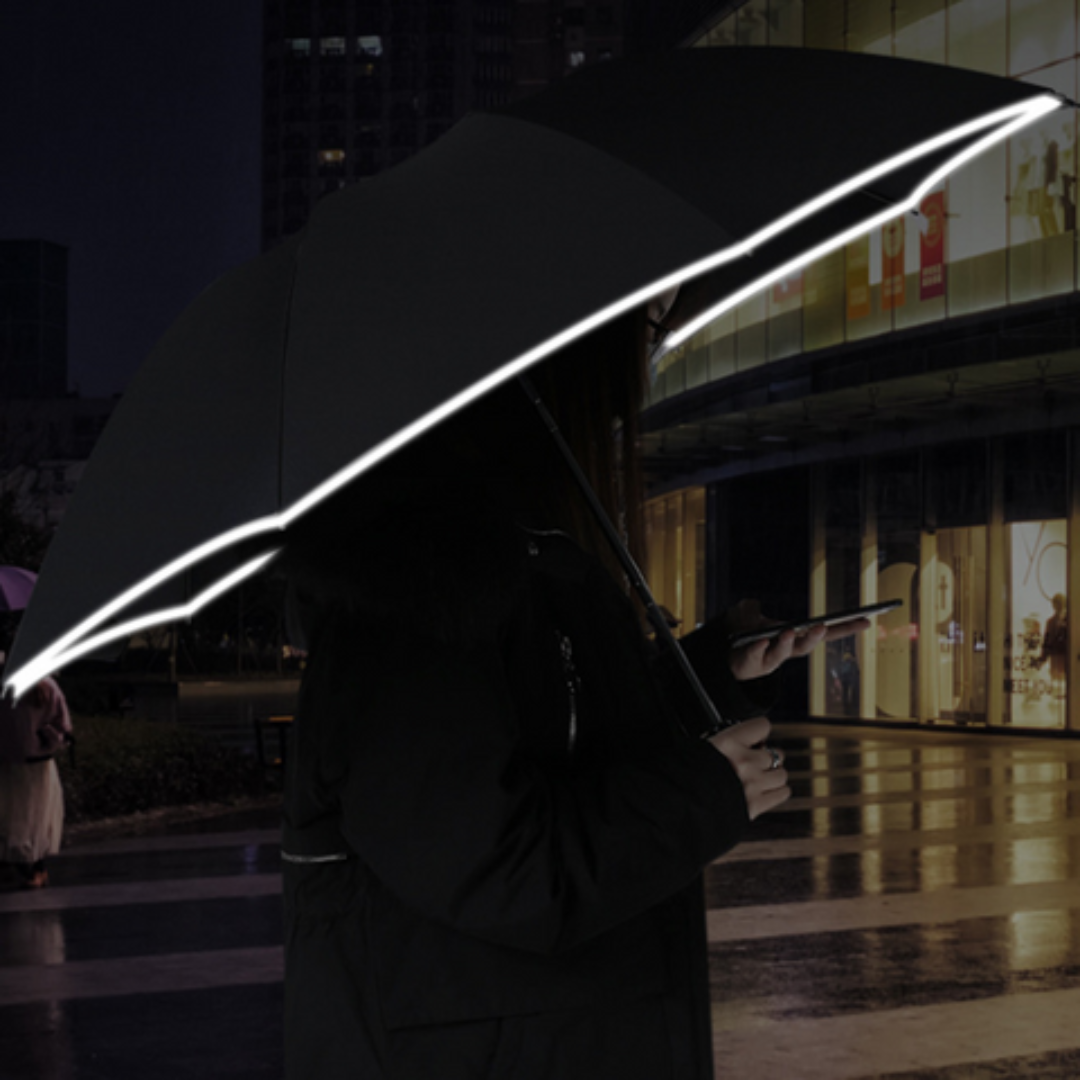 StormShield LED Paraply med Automatisk | Luvikno