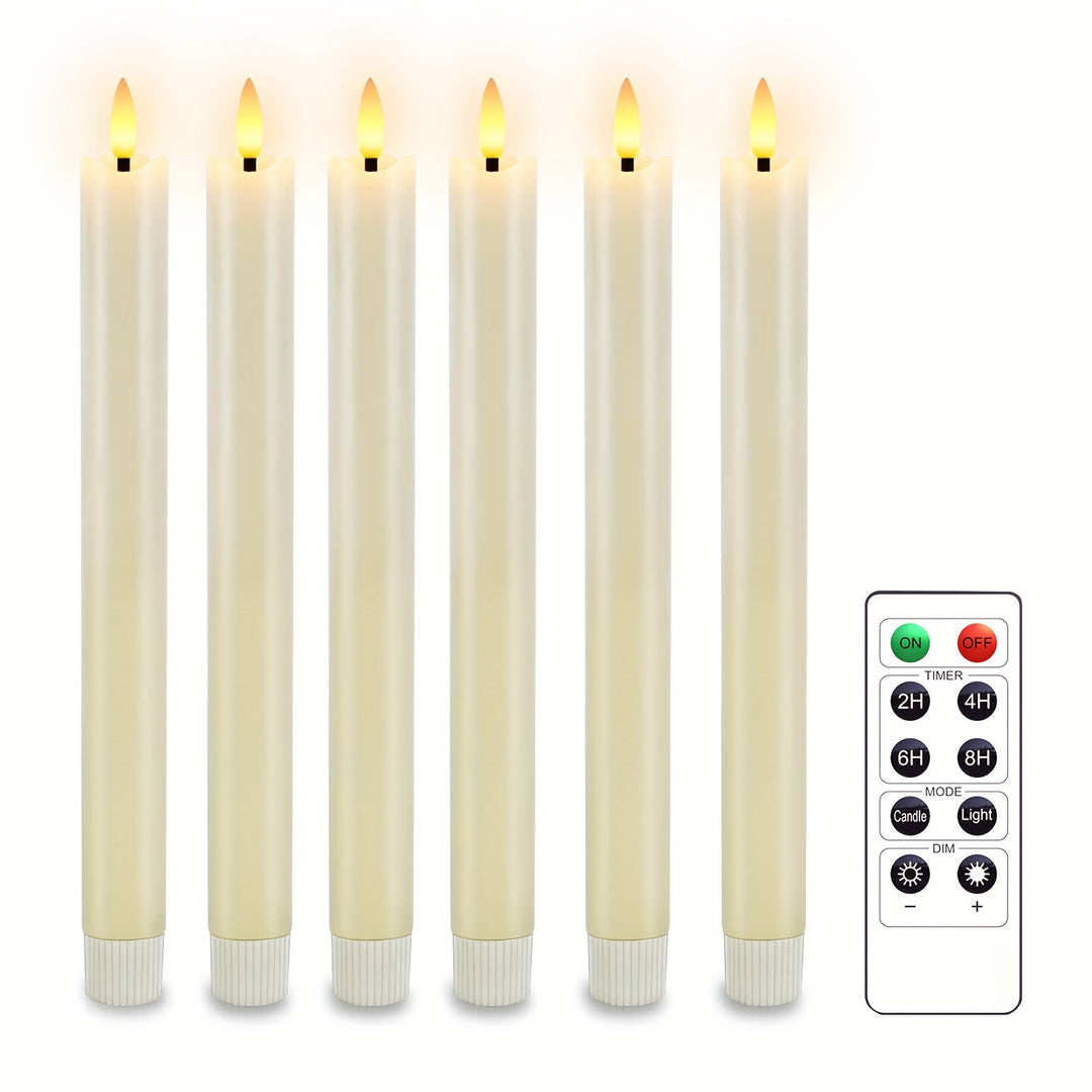 Eebuss Flameless Cone Candles – Realistisk LED Effekt Luvikno