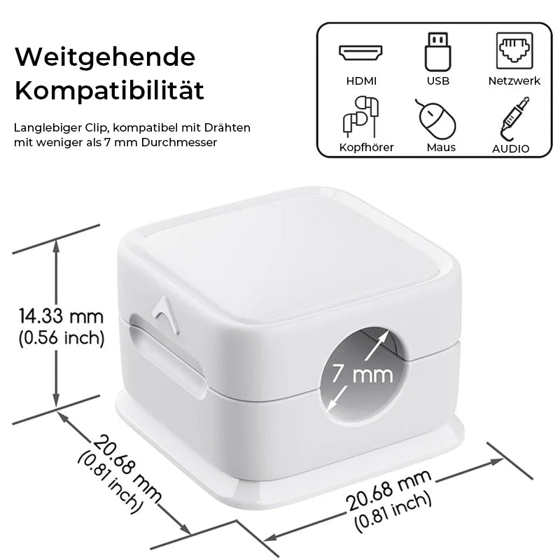 Luvikno | Magnetisk Kabeloppbevaring Organizer