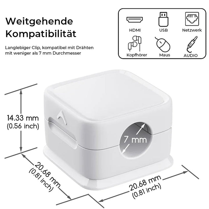 Luvikno | Magnetisk Kabeloppbevaring Organizer
