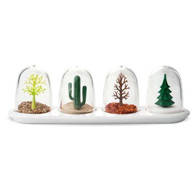 Tempus - Ornament Dome Salt & Pepper Shakers | Luvikno
