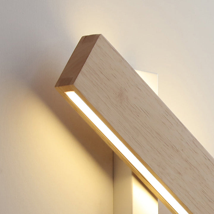 Vegglampe med roterbar tre LED-design Luvikno