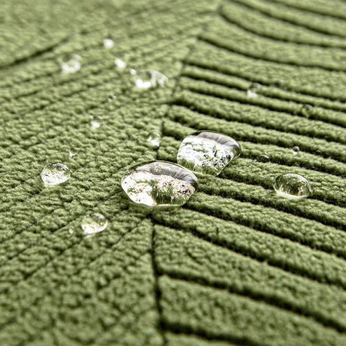 Moderne Leaf Jacquard Vanntett Anti-Ripe Sofa Dekken | Luvikno