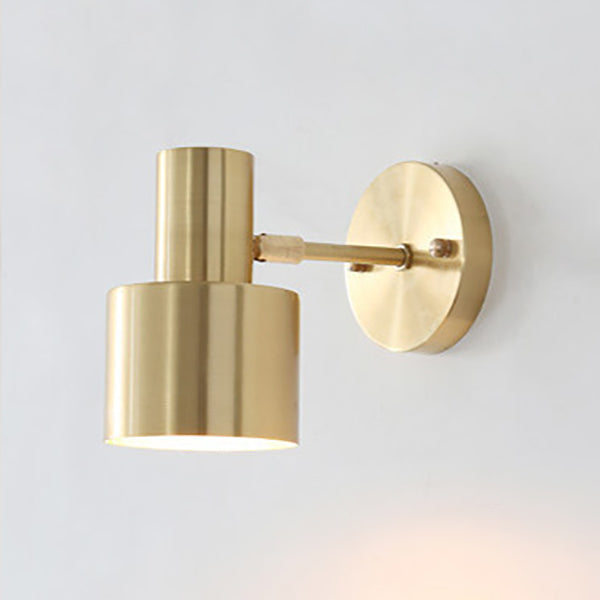 Moderne Gullvegglampe - Minimalistisk Metalldesign for Luksuriøse Interiører | Luvikno