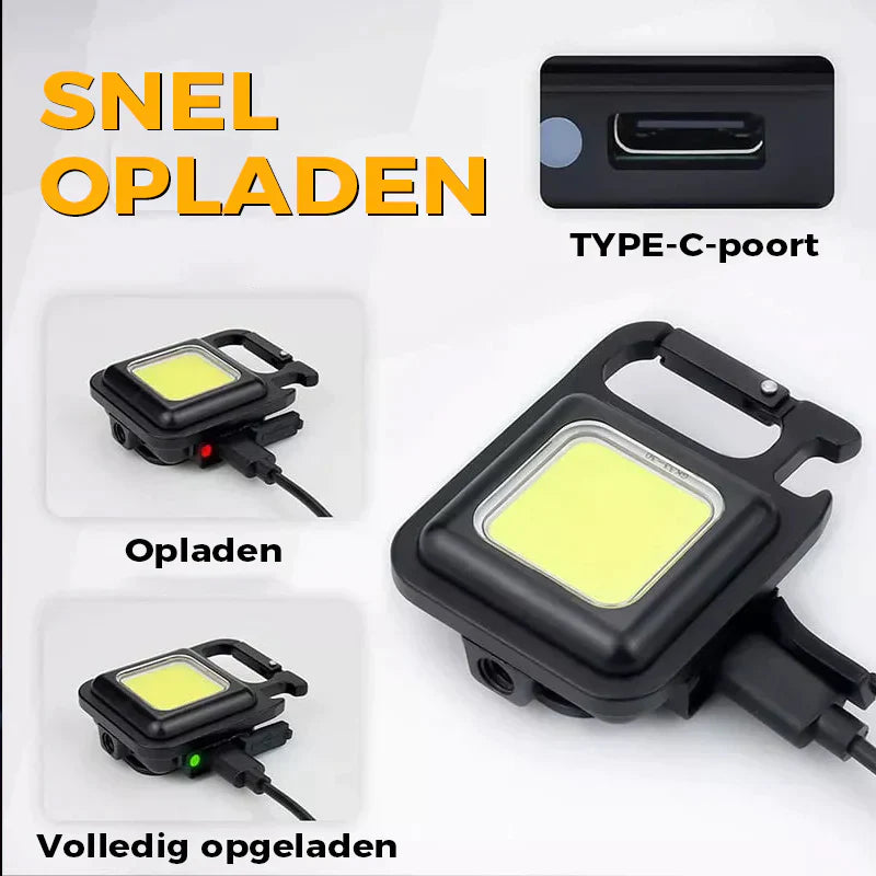 Oppladbar LED Lys | Oppladbar LED Lampe for Fleksibel Belysning | Luvikno