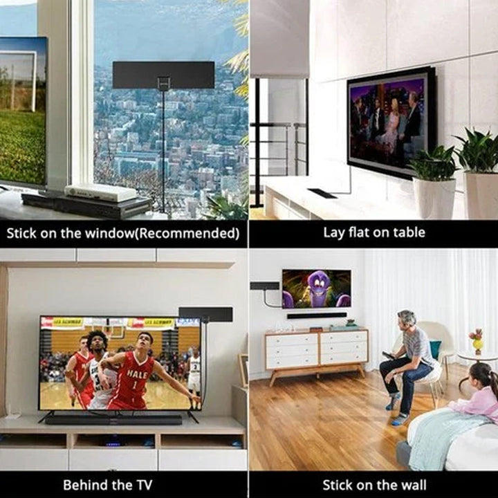 2023 oppgradering DIGITAL HDTV ANTENNE 4K | Luvikno