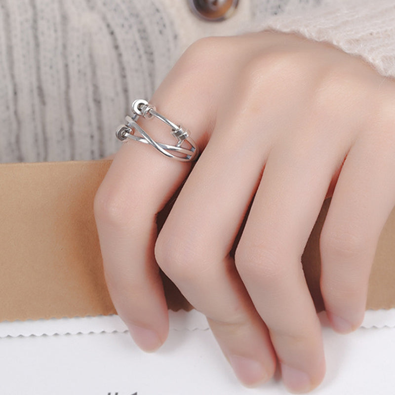 Angstlindrende Fidget Ring Luvikno
