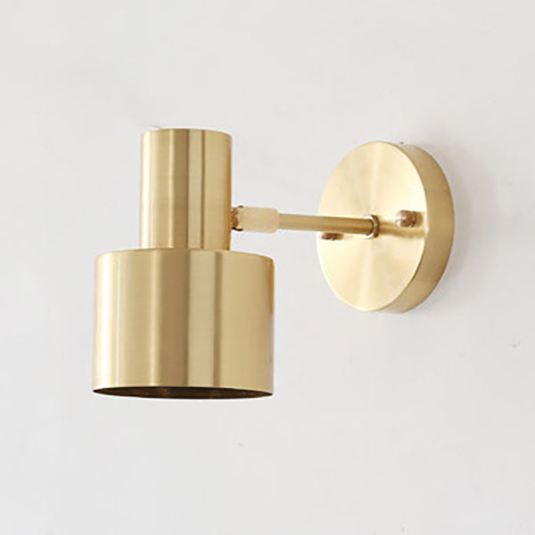 Moderne Gullvegglampe - Minimalistisk Metalldesign for Luksuriøse Interiører | Luvikno