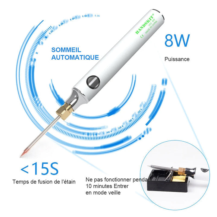 Portable Electric Loddestasjon Set Usb | Luvikno