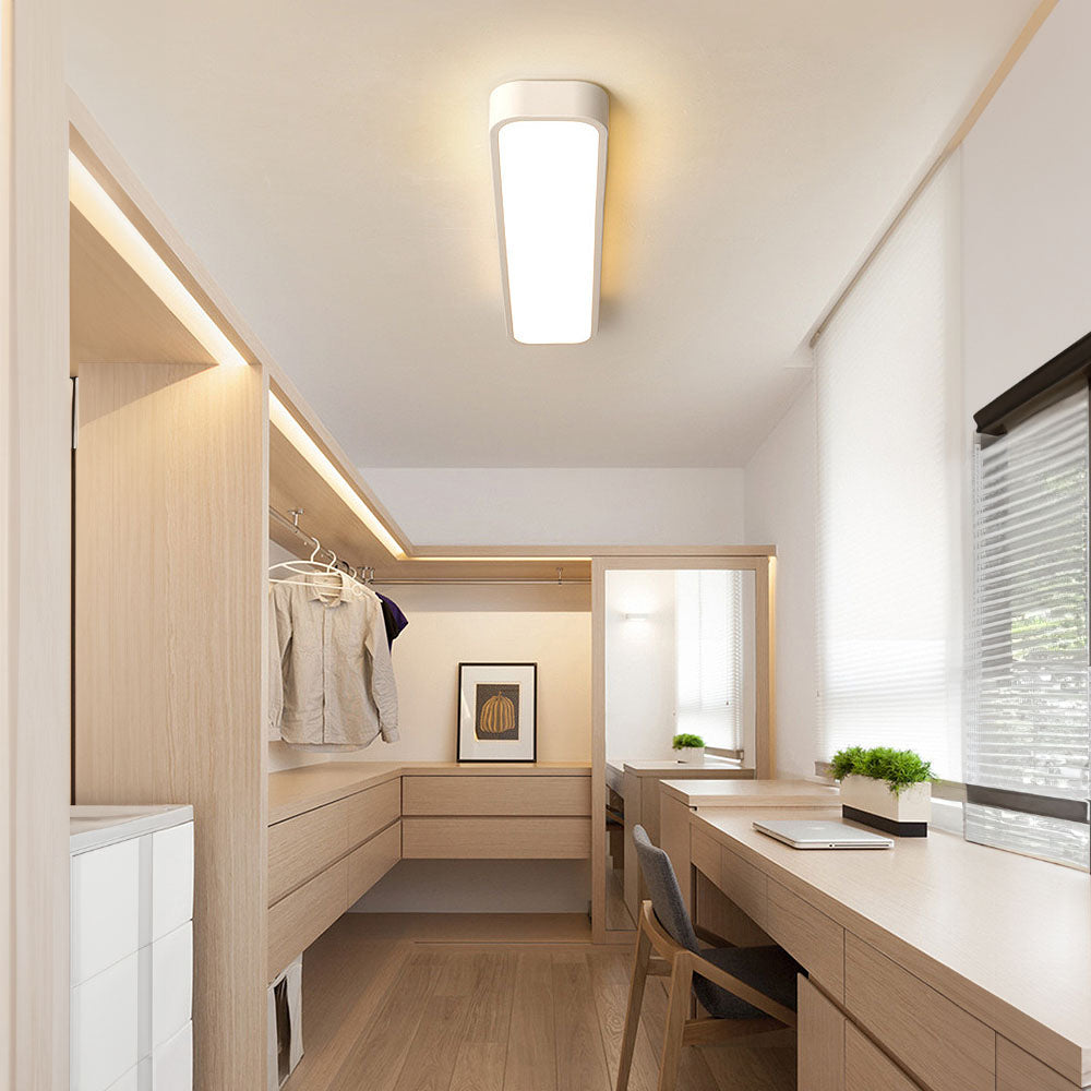 Nordisk Minimalistisk Lang LED Taklampe Luvikno