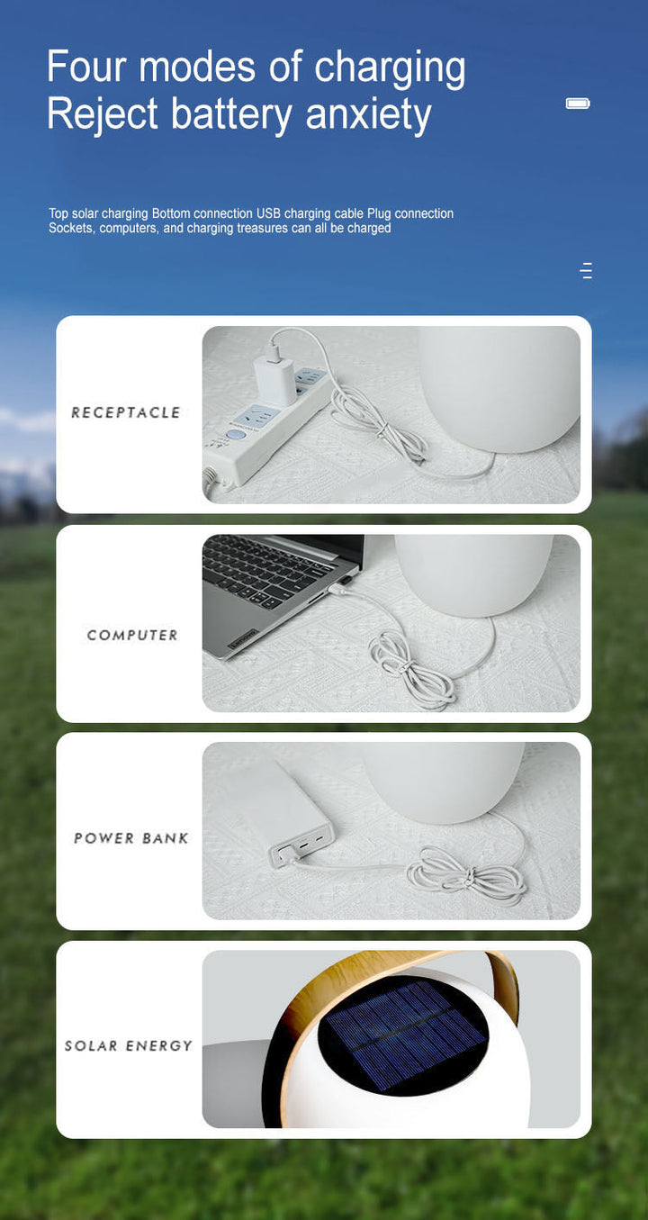 BasketGlow Solcelle Lantern | Luvikno