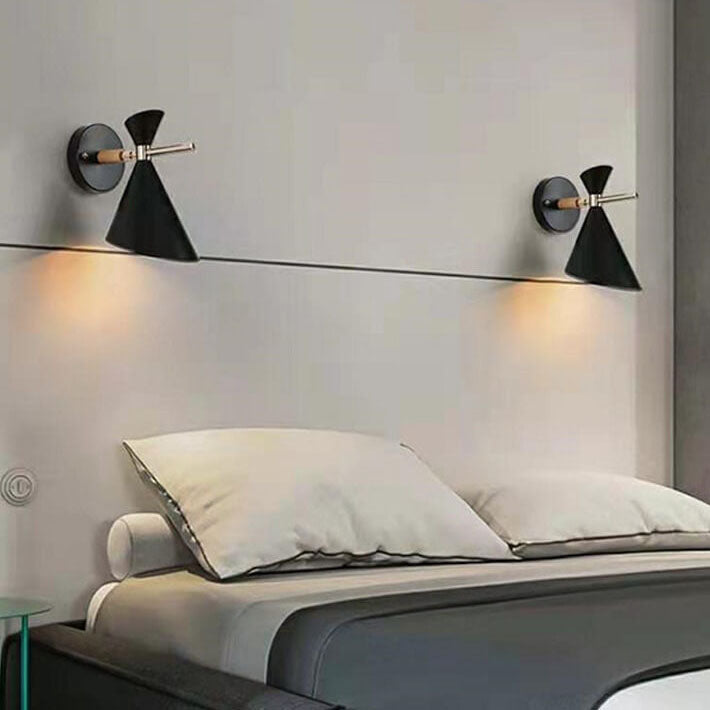Luvikno | NordicElegance Vegglampe - Minimalistisk hornformet LED vegglampe