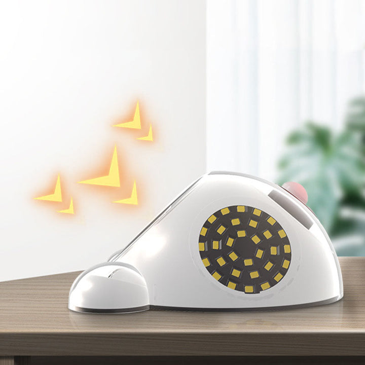 Solar Body Sensor Rund Form LED Patio Utendørs Vegglys Lampe | Luvikno