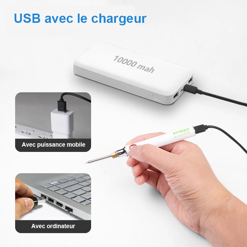 Portable Electric Loddestasjon Set Usb | Luvikno