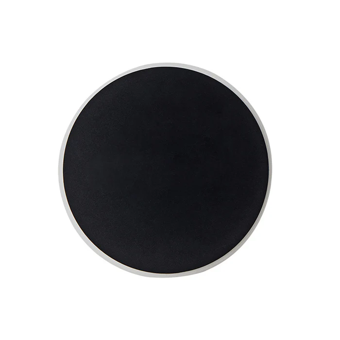 Elegant LED vegglys for utendørs bruk - Minimalistisk rund design | Luvikno