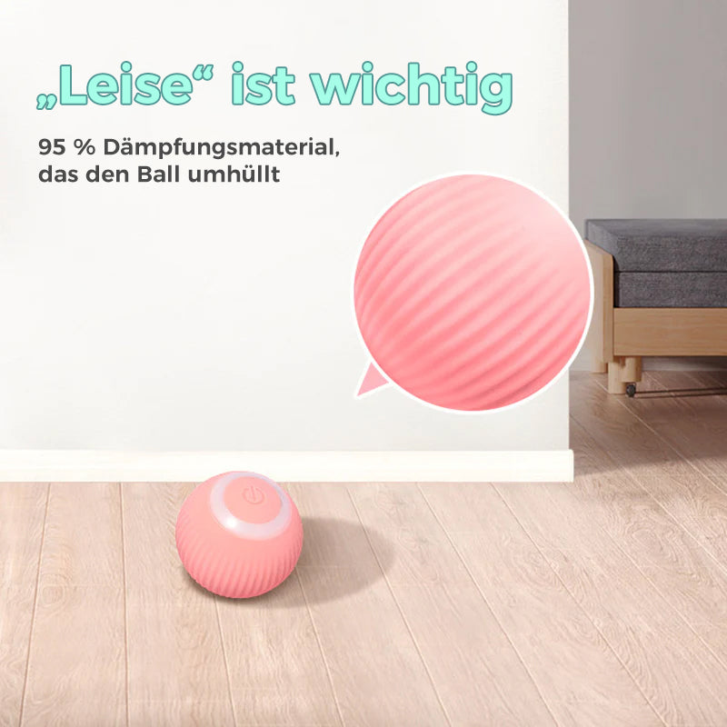 Intelligent Electric Self-Rolling Cat Toy Ball | Luvikno