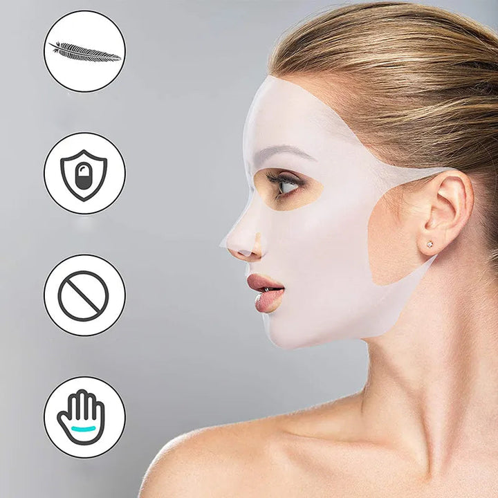 3D Hengende Øre Silikon Maske Deksel | Luvikno