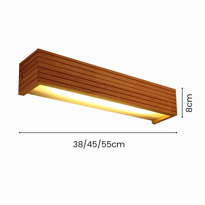 Veggbelysning Moderne Tre LED Armatur Luvikno