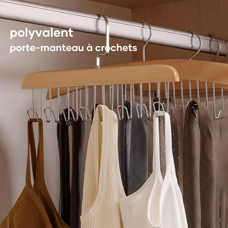 Multi-hook Non-slip Coat Rack | Luvikno