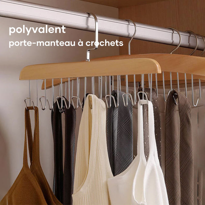 Multi-hook Non-slip Coat Rack | Luvikno
