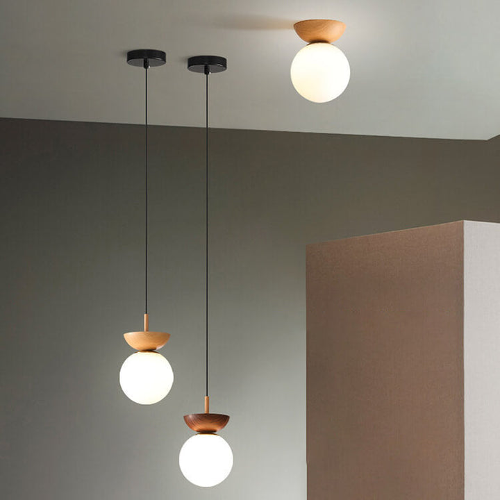 Japansk stil LED taklampe – Renji | Luvikno