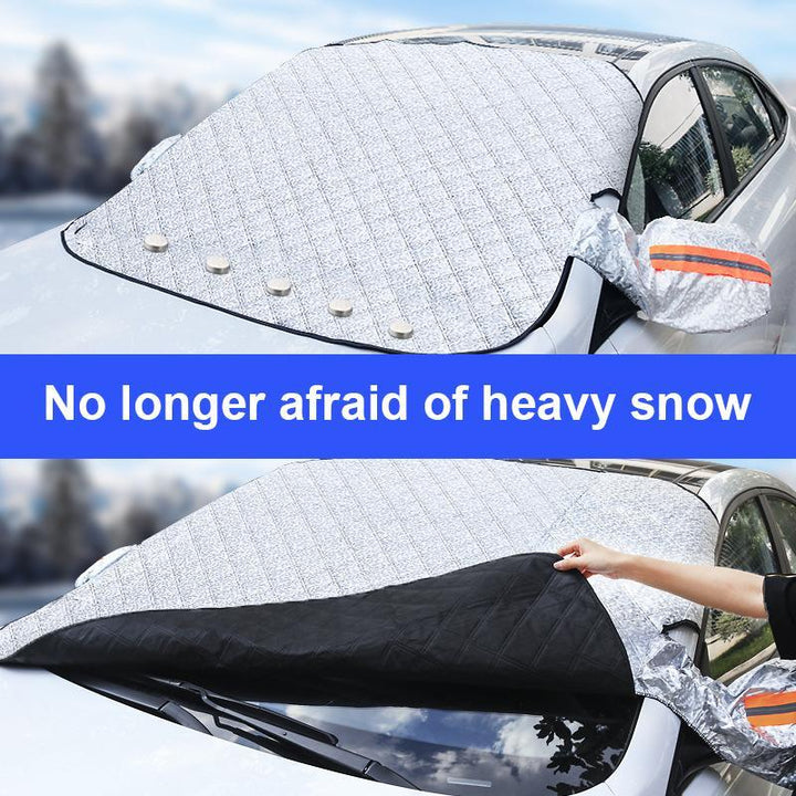 Luvikno | LuxGuard Front Wind Protection | Keep your vehicle protected with a durable and weather-resistant cover for optimal safety and comfort.