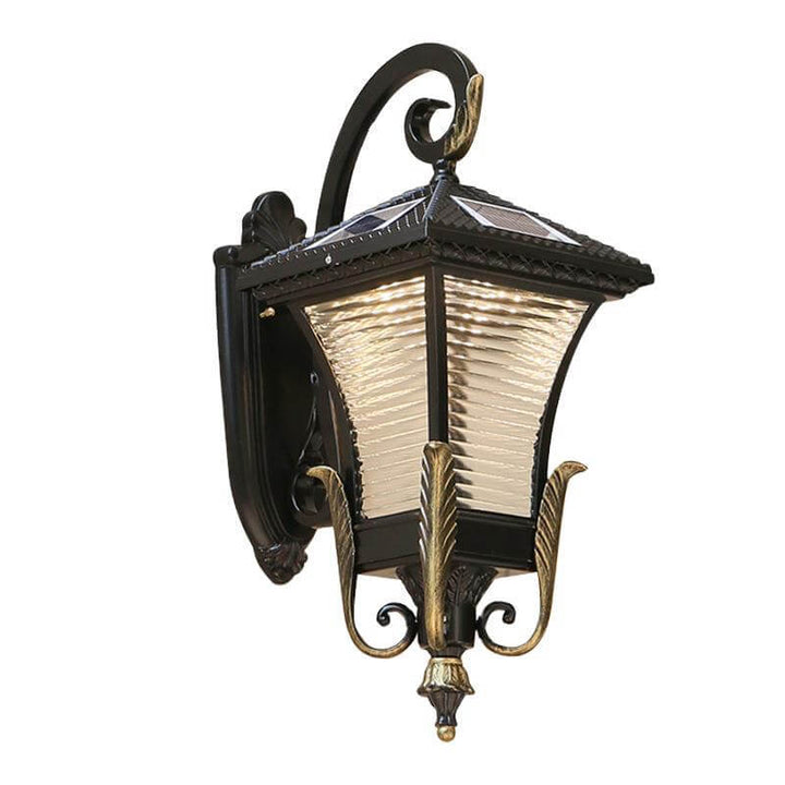 Europeisk stil Retro Aluminium Vanntett Utendørs 1-Lys Vegg Sconce Lampe | Luvikno