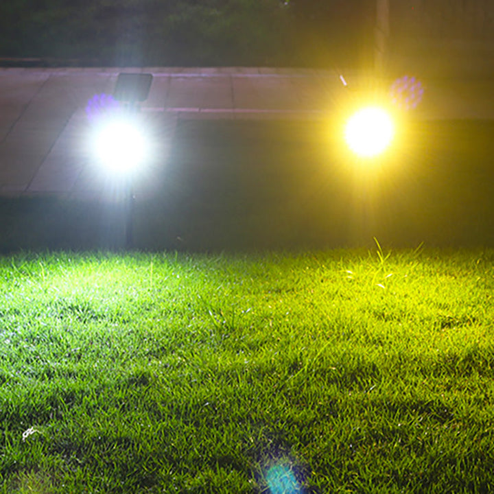 Moderne industriell ABS solvanntett LED spotlight hageinnsettingslys for utendørs patio | Luvikno