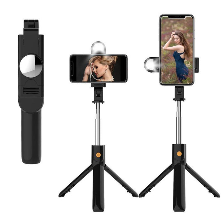 Tripod for selfie stick with Bluetooth remote control | Luvikno