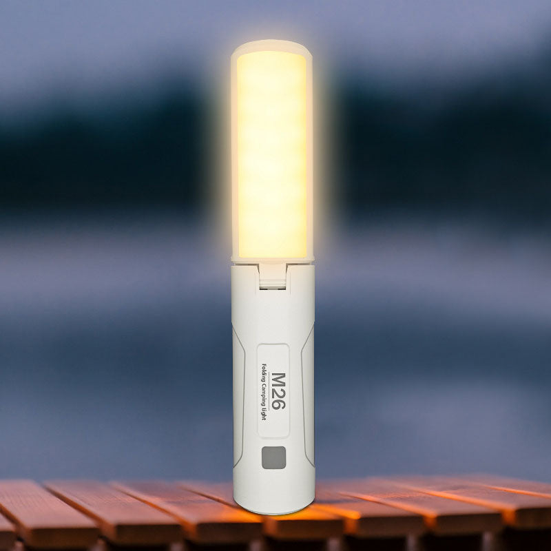 Samtidig Kreativ Solbatteridrevet Sylinderformet Jern Akryl LED Utendørslys For Utendørs Patio | Luvikno