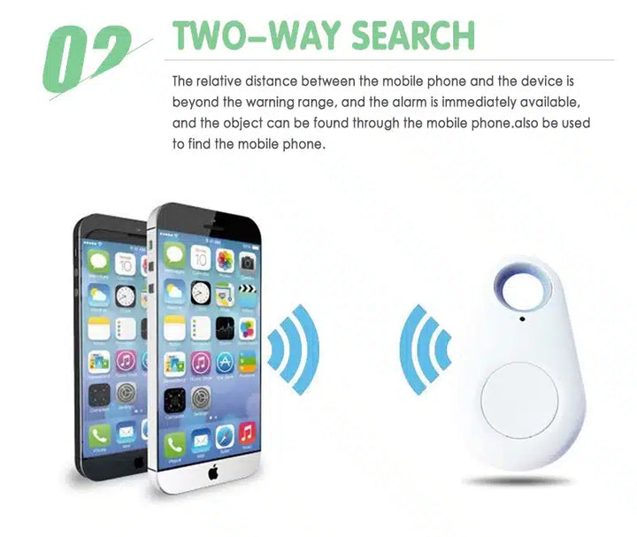 Bluetooth Nøkkel Finner iTag Tracker - for iPhone eller Android | Luvikno