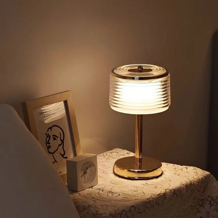 Luvikno | GlowRing Lys - Moderne Ringformet LED Bordlampe