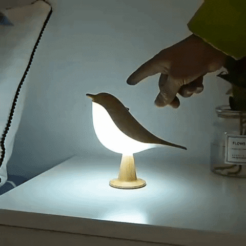 CalmaBird – Beroligende lys og aromaterapi for umiddelbar avslapning Luvikno
