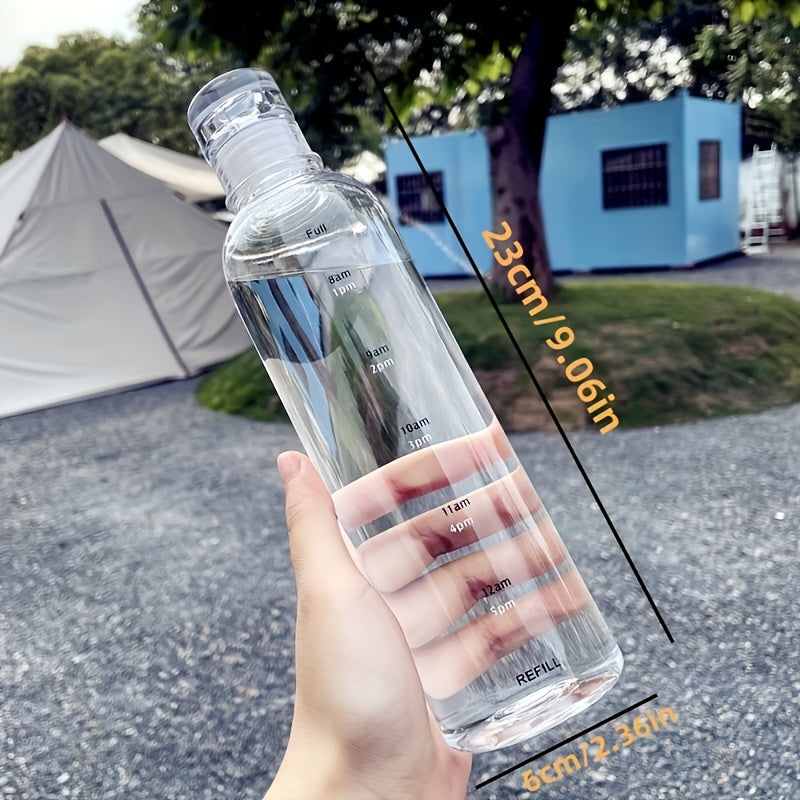 Vannflaske med tidsmarkeringer 500/700 ml | Luvikno