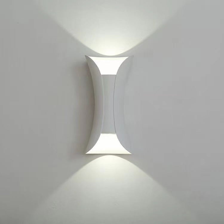 Utendørs LED Vegglampe Aluminium Vanntett Luvikno