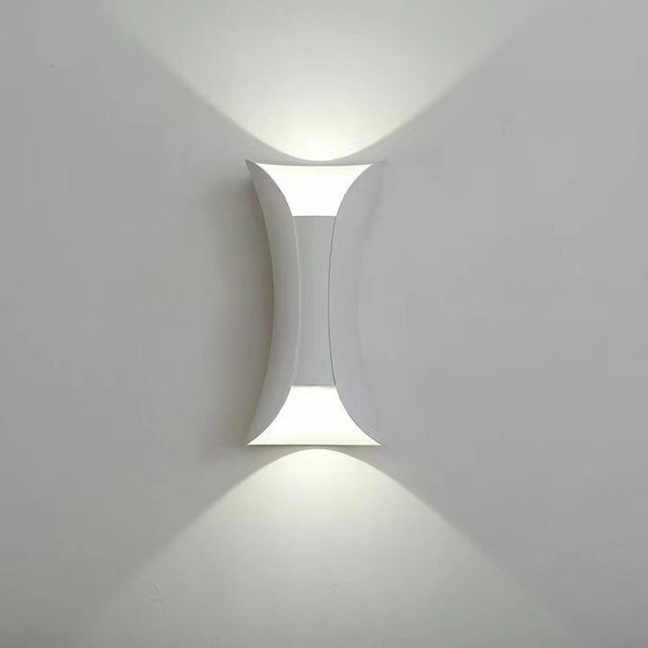 Utendørs LED Vegglampe Aluminium Vanntett Luvikno